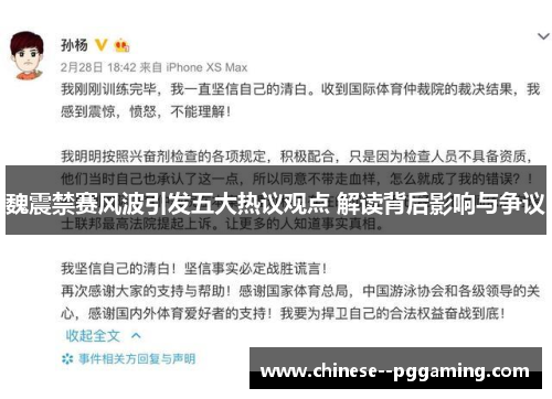 魏震禁赛风波引发五大热议观点 解读背后影响与争议